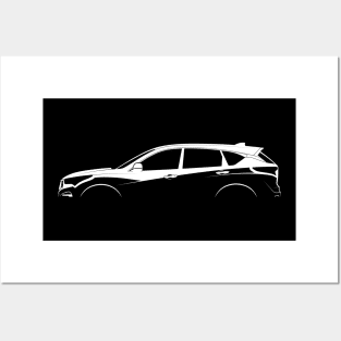 Acura RDX (TC1) Silhouette Posters and Art